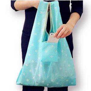 Bundle of 3 Reusable Shopping Tote Bags NEW